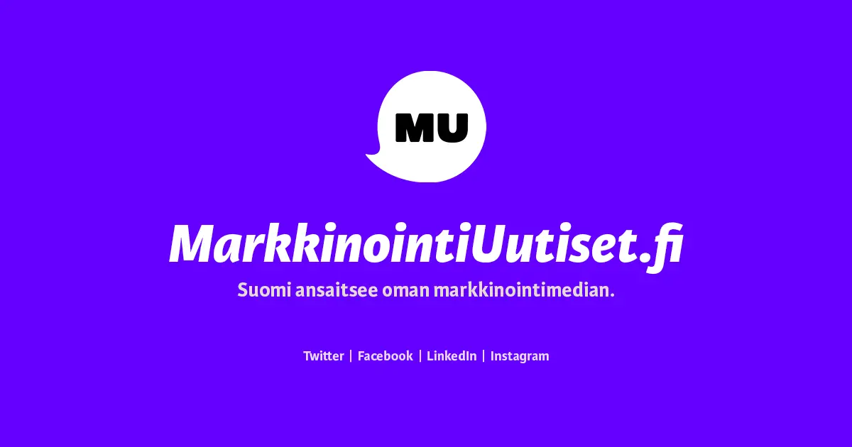 MarkkinointiUutiset.fi on uusi uutismedia markkinoinnista.